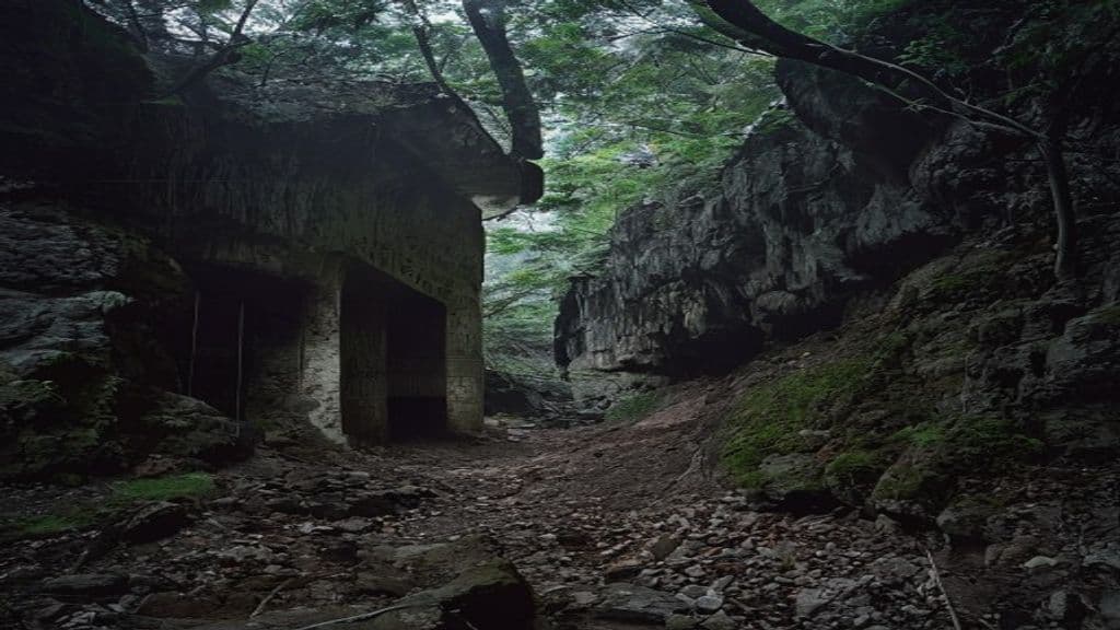 国指定史跡 泉福寺洞窟