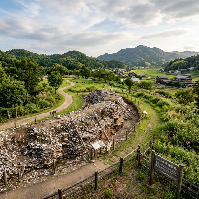 大津市歴史博物館 のAI生成イメージイラスト