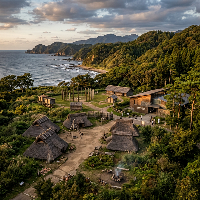 十日町市博物館 のAI生成イメージイラスト